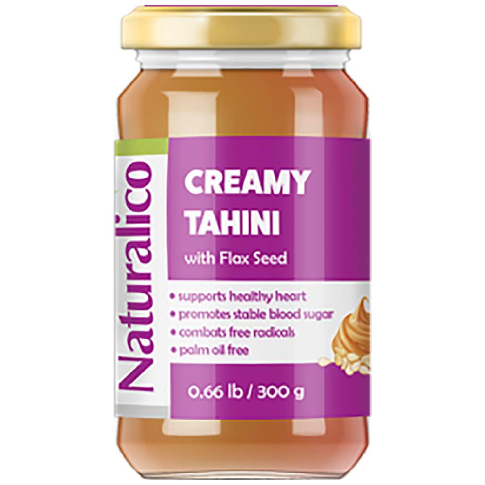 Krémová tahini s lněným semenem 300 gramů