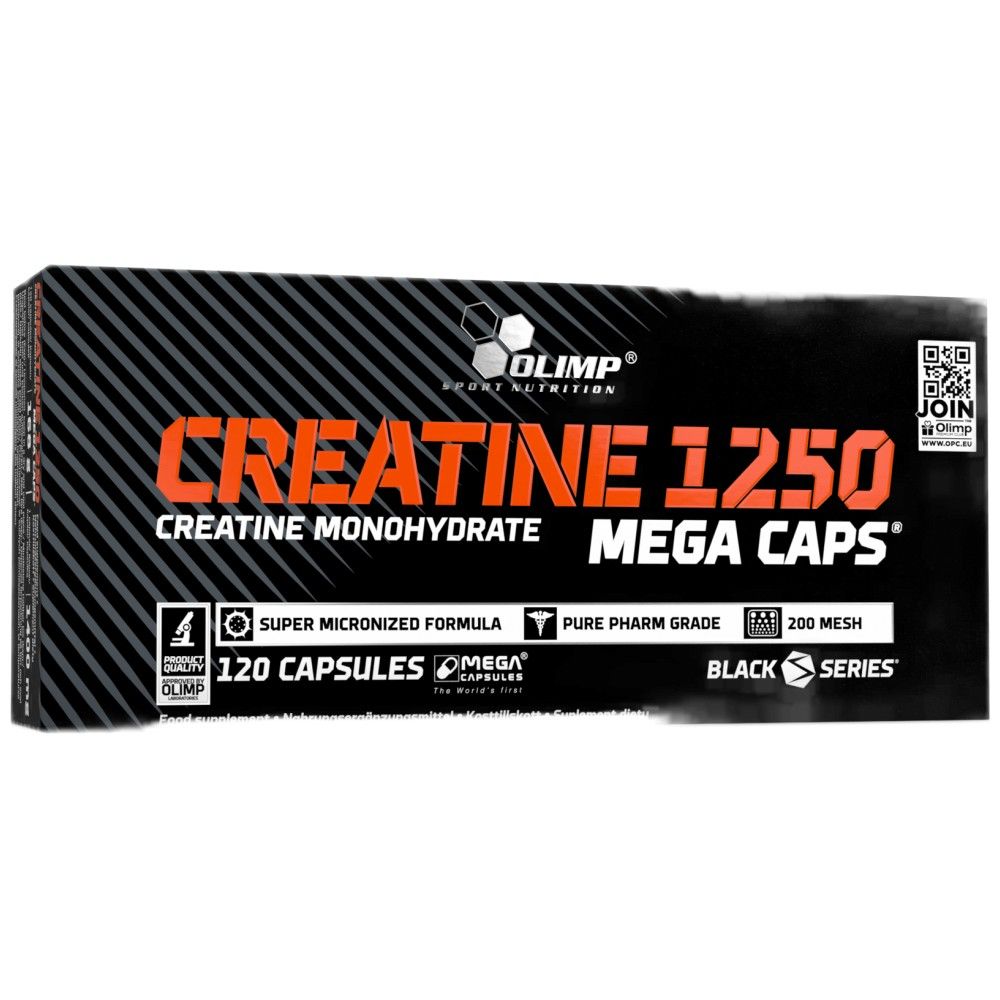 Creatine Mega Caps 1250 - 120 kapsułek