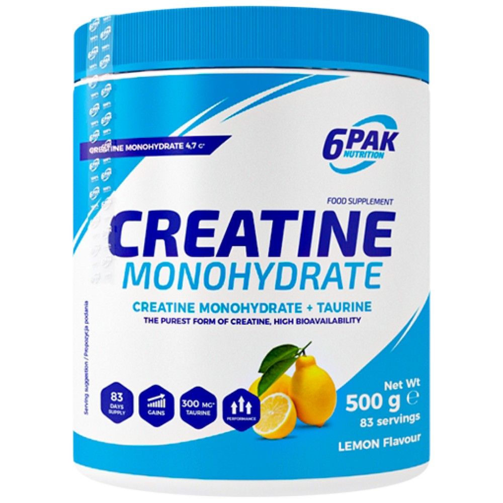 Monohydrat kreatyny - 500 gramów