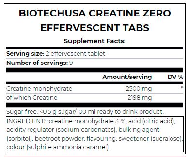 Kreatin Zero Equervescent Cots/18 Karty