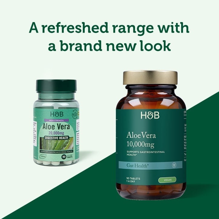 Aloe Vera Gel 20000 mg 90 tablets HOLLAND & BARRETT