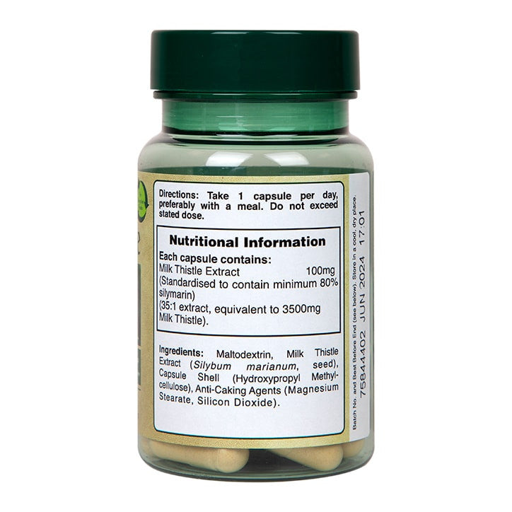 Milk thistle extract (Milk Thistle) 30 capsules HOLLAND & BARRETT