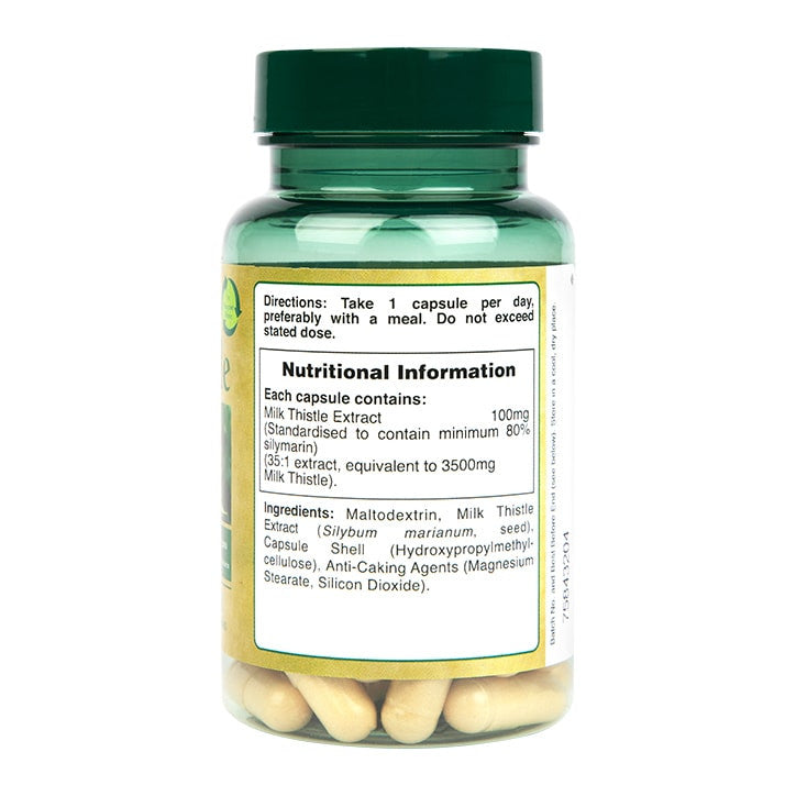 Milk thistle extract (Milk Thistle) 60 capsules HOLLAND & BARRETT
