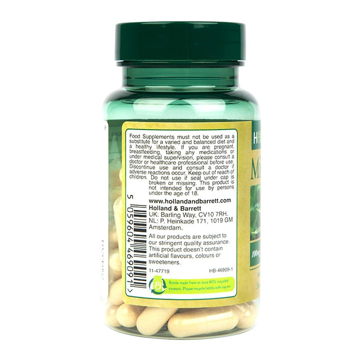 Milk thistle extract (Milk Thistle) 60 capsules HOLLAND & BARRETT