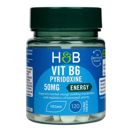 Vitamin B6 / Pyridoxine 50 mg - 120 Tablets