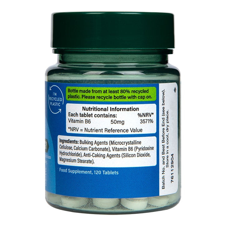 Vitamin B6 / Pyridoxine 50 mg - 120 Tablets