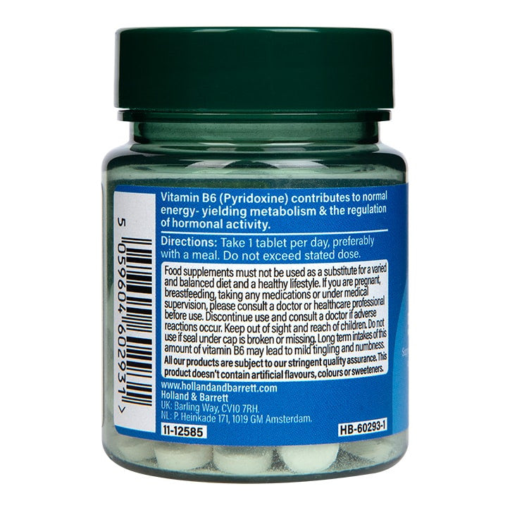Vitamin B6 / Pyridoxine 50 mg - 120 Tablets