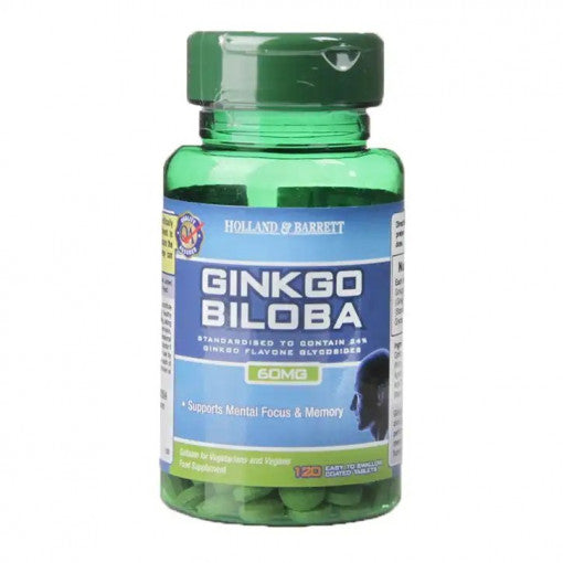 Ginkgo Biloba 60 mg - 120 tabletek