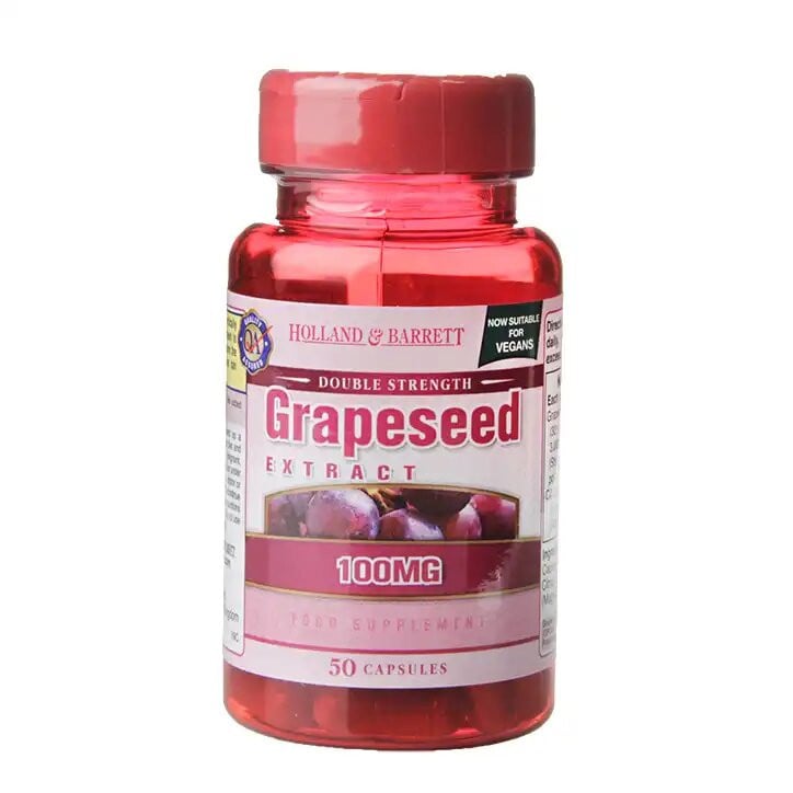 Grapeseed Extract 100 mg / Double Strength - 50 capsules