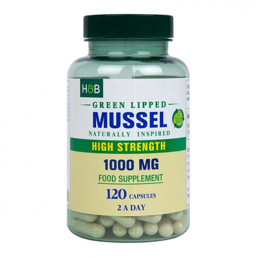 Green Lipped Mussel 1000 mg - 120 capsules