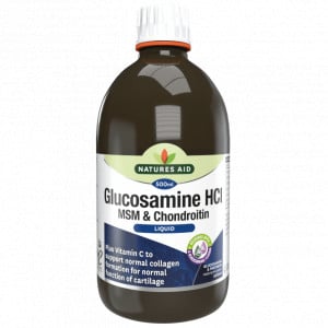Fórmula líquida concentrada para articulaciones sanas con glucosamina, MSM y condroitina (glucosamina, MSM y líquido de condroitina) 500ml NaturalSaid