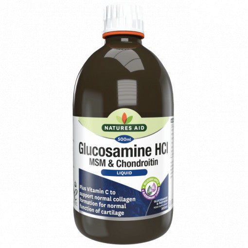 Fórmula líquida concentrada para articulaciones sanas con glucosamina, MSM y condroitina (glucosamina, MSM y líquido de condroitina) 500ml NaturalSaid