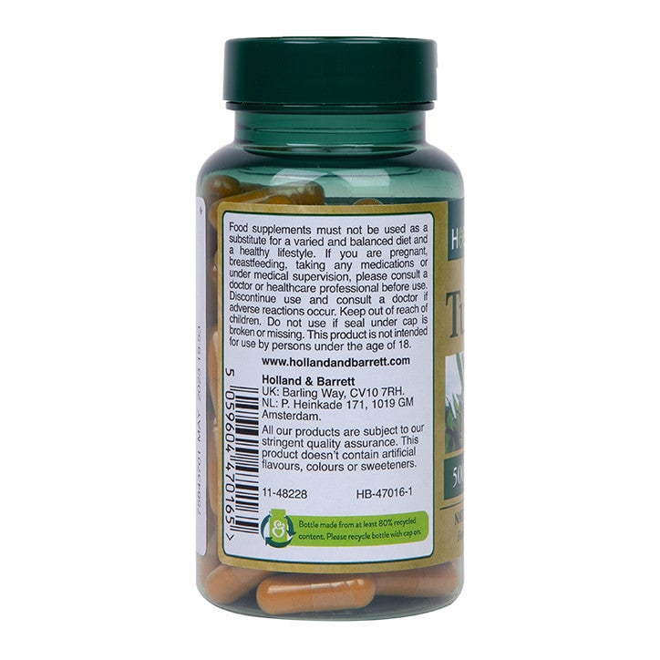 Turmeric 500mg 90 capsules HOLLAND & BARRETT
