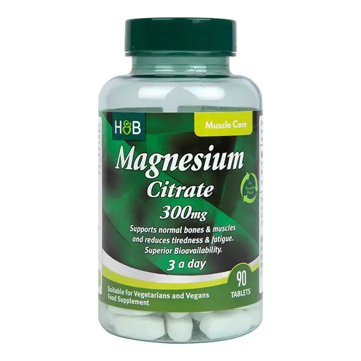Citrát hořčíku 300 mg - 90 tablet