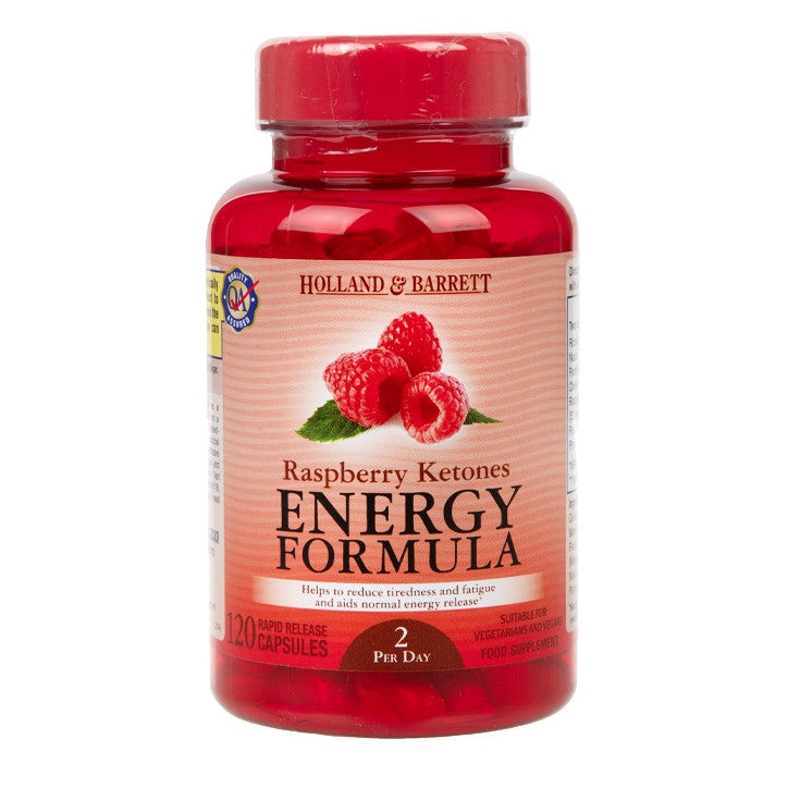 Aviečių energijos formulė (energijos formulė) 120 „Holland & Barrett“ kapsulės