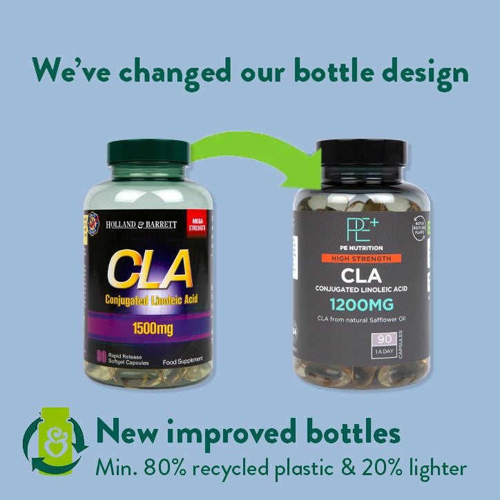 Mega strength Tonalin CLA (safflower oil) 1500mg 90 capsules HOLLAND & BARRETT