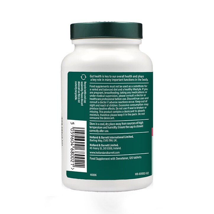 Probiotesch mat saueroplamus (chewable Saidophilus Äerdwebberry 3 Milliarde) 3mld. 120 Holland & Barrett Chewing Pëllen
