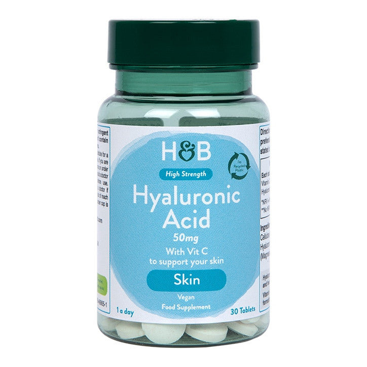 Hyaluronic Acid 50mg 30 tablets HOLLAND & BARRETT
