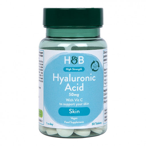 Hyaluronic Acid 50mg 30 tablets HOLLAND & BARRETT