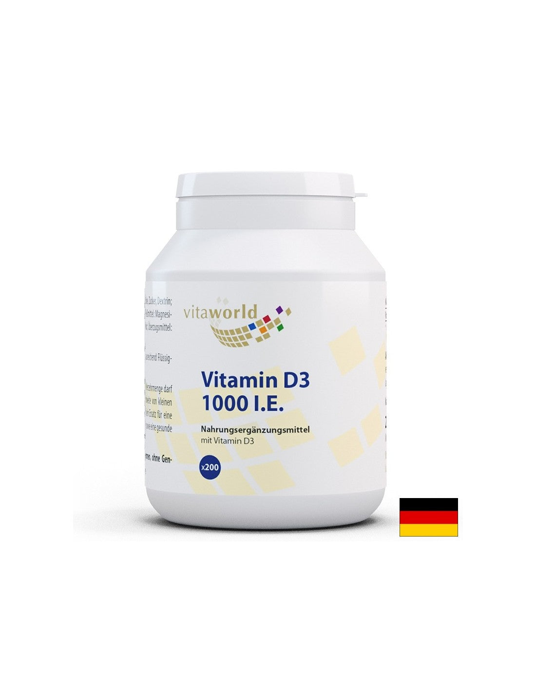 Immunity - Vitamin D3, 1000 IU/25 µg x 200 tablets