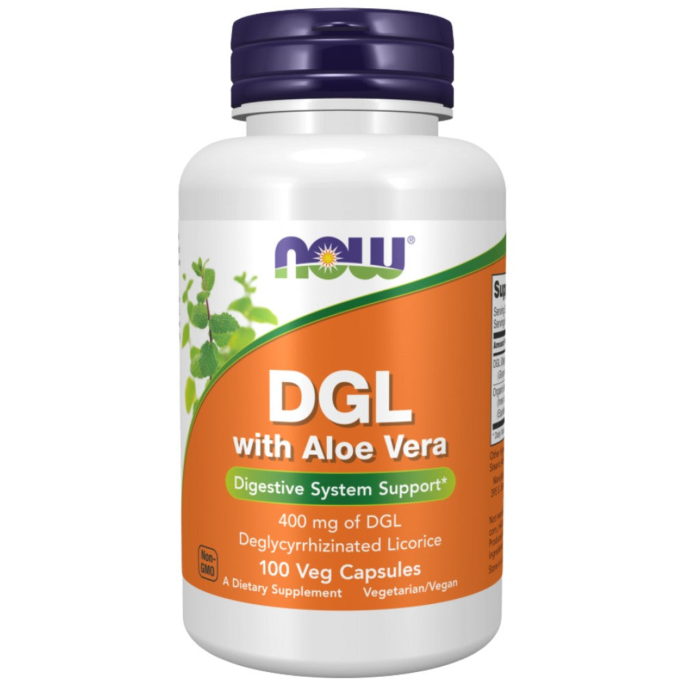 DGL su alaviju - 100 kapsulių