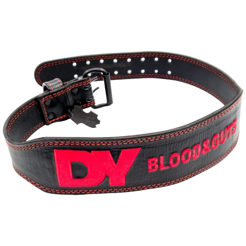 DY Blood and Guts Leather Belt | Training Leather Belt
