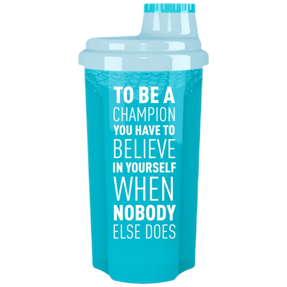 Dy Shaker Turquoise | Om een kampioen te zijn 500 ml