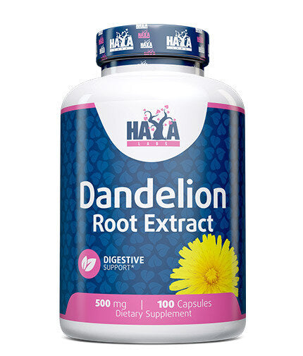 Extracto de raíz de diente de leión (2% de flavonoides) 500 mg/100 tapas.