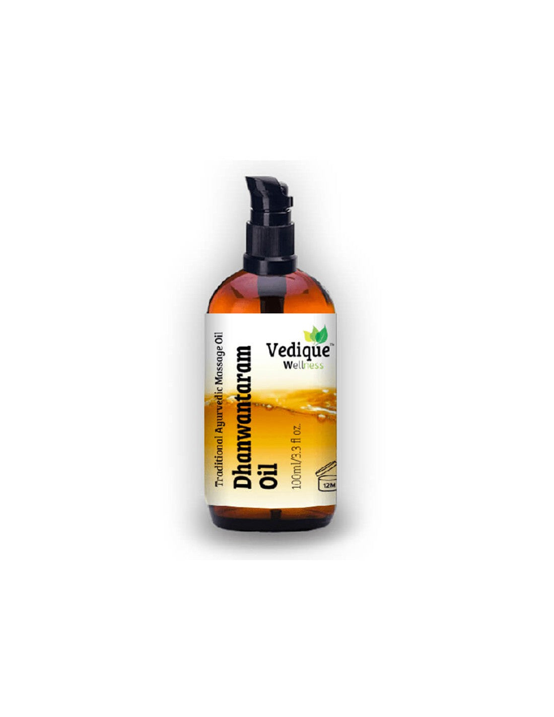 Massage oil Dhanwantaram (Dhanwantaram) - for pain in muscles, joints and tendons, 100 ml