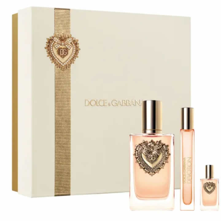 <tc>Dolce & Gabbana</tc> Devotion Eau De Parfum Spray 100ml Set 3 Piezas
