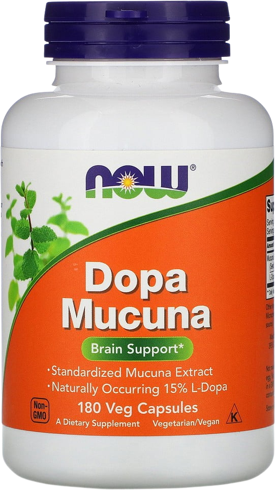 Dopa mucuna [180 kapsulės, 90 dozių