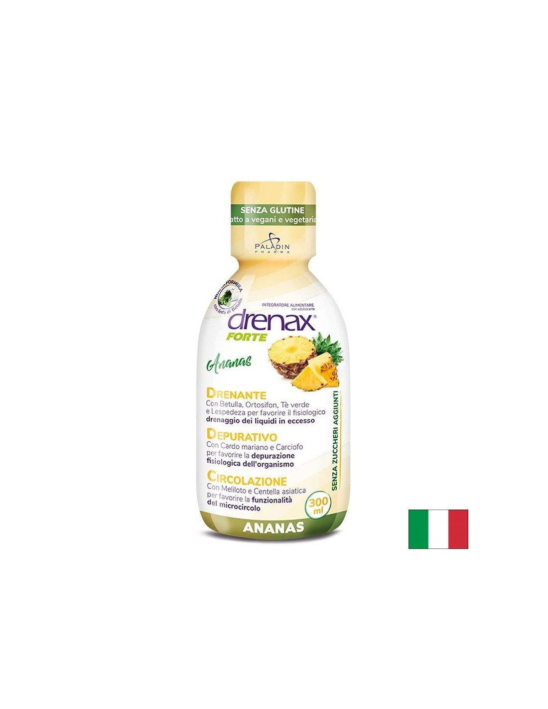 Anti-fluid retention formula with pineapple - Drenax - Drenax® Forte – herbal diuretic, 300 ml, 10 doses