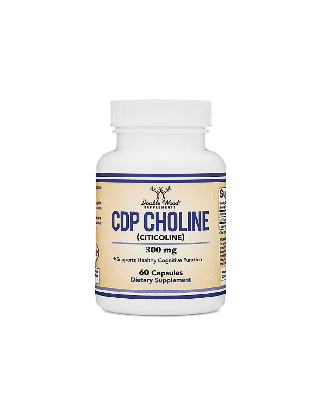 CDP Choline (Citicoline), 300 mg, 60 capsules Double Wood - Nutra Best Europe