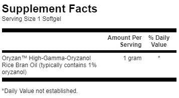 Rýžově otrubové olej 1000 mg / gama oryzanol 90 gel tobolky