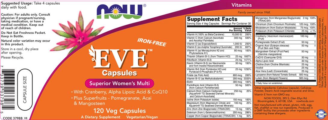 Eve Woman's Multi - 120 cápsulas