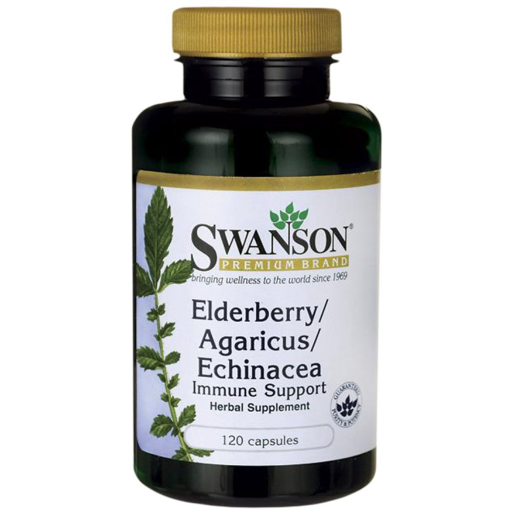 Elderberry/Agaricus/Echinacea 120 capsules