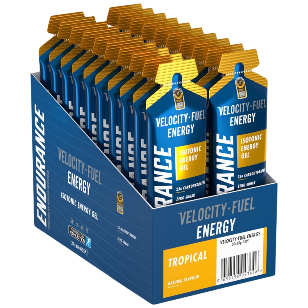 Isotonický energetický gel vytrvalostní energie - 20 x 60 gramů