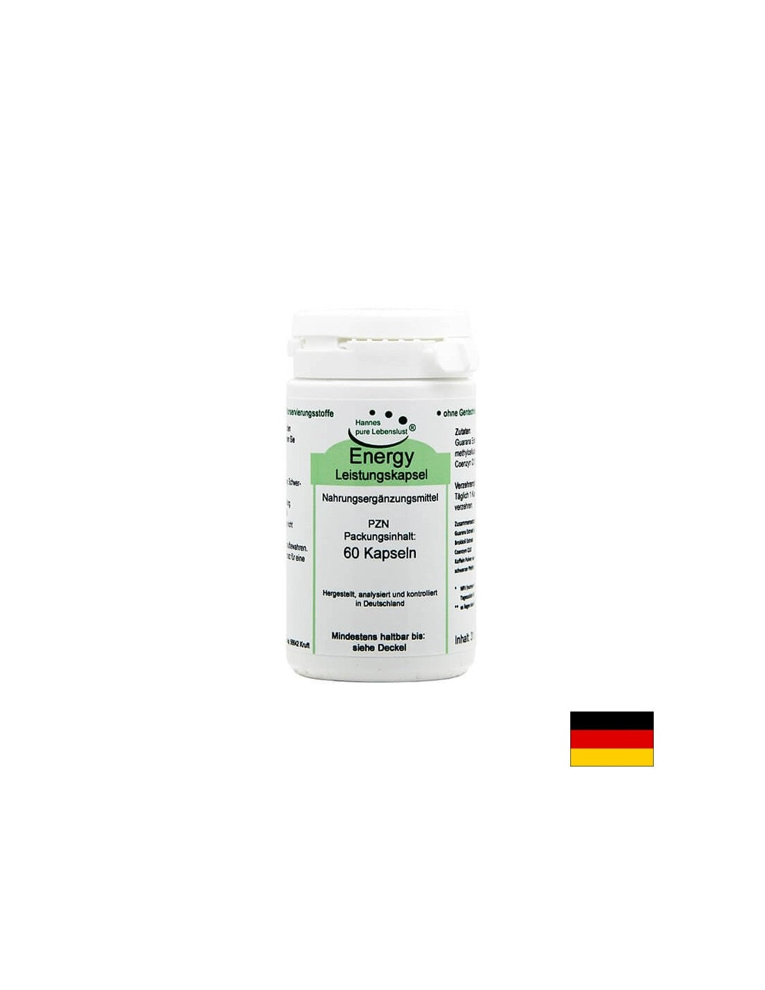 Energy Leistungskapsel / Energy Formula, 60 Capsules El Compra