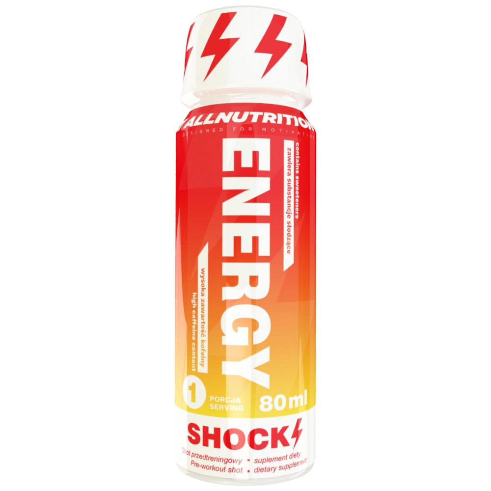 Choque energético | Tiro pré -trabalho - 80 ml