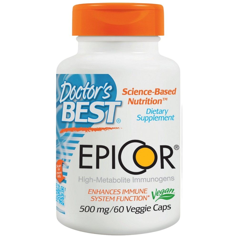 Epicor 500 mg | High Metabolite Immunogens - 60 capsules