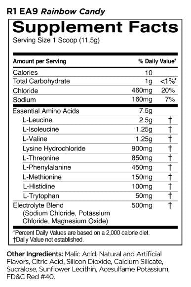 Essential Amino 9 | EAA with Electrolytes - 345 grams