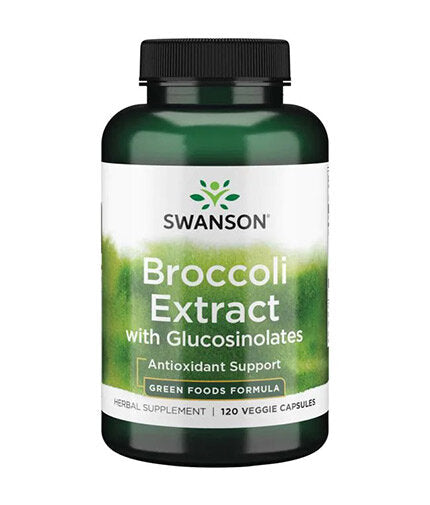 Extra-Strength Broccoli Extract with Glucosinolates 600 mg - 120 capsules