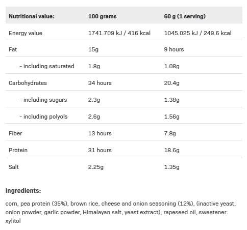 F ** King lecker Protein Chips - 31% Protein - 60 Gramm