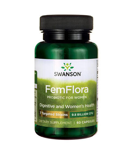 Femflora femenina probiótica Fórmula 9.8 mil millones de CFU - 60 cápsulas