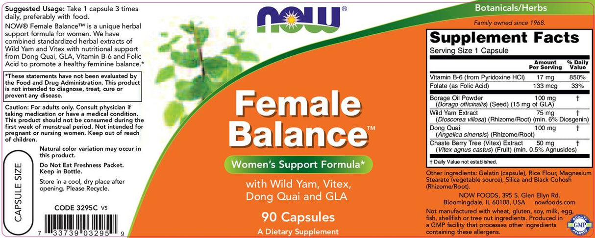 Female Balance 90 Caps.