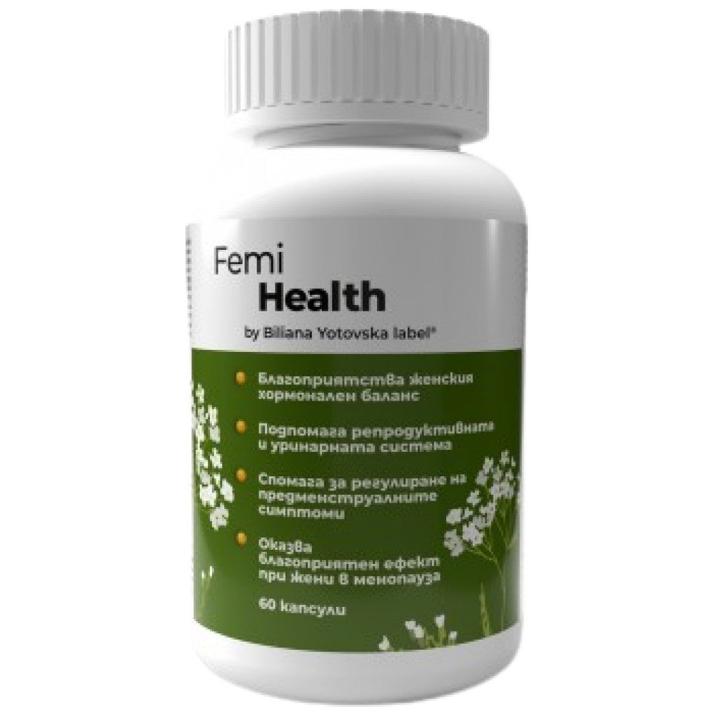 Zdrowie femiczne | Z Maca, Dong Quai i Wild Yam - 60 kapsułek