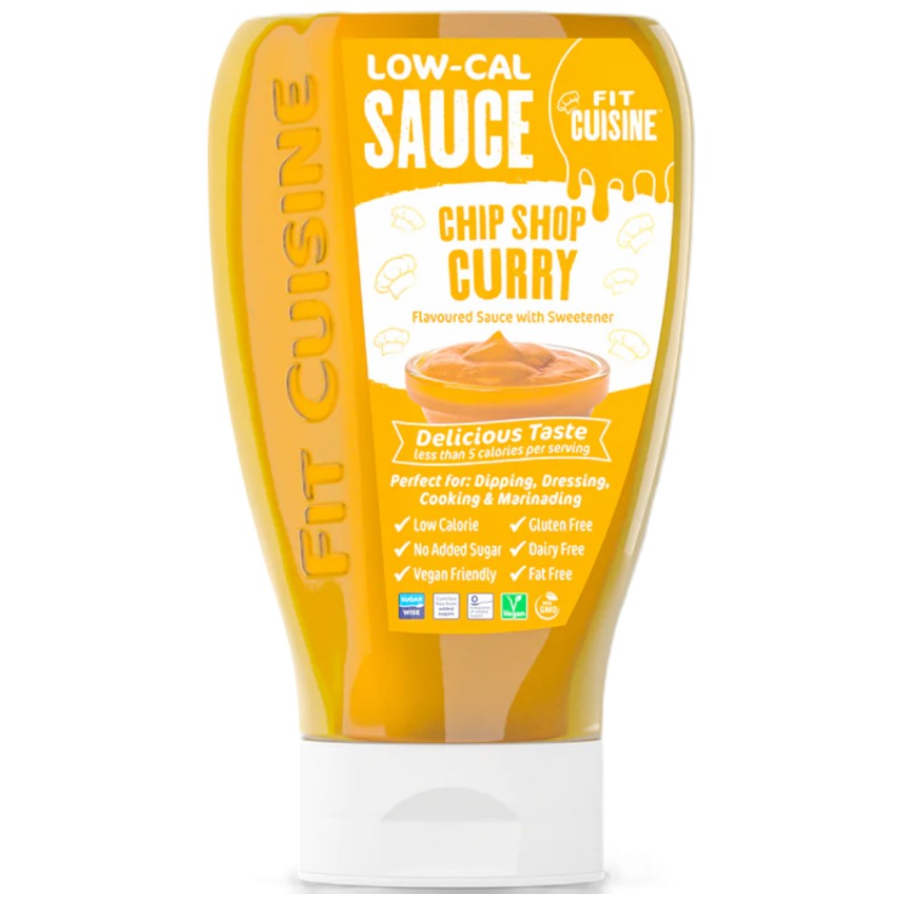 Fit Cuisine Low-Cal Sauce | Chip Shop Curry - 425 ml