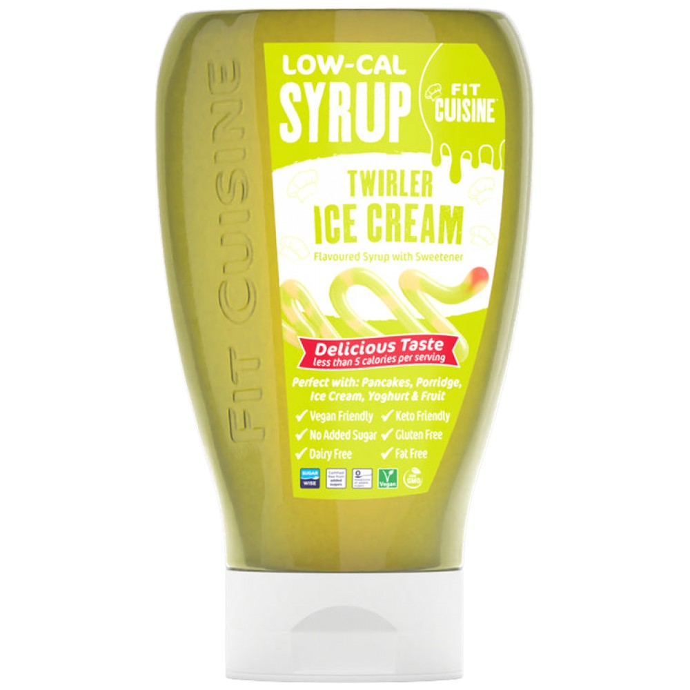 Fit Cuisine Low-Cal Syrup | Twirler Ice Cream - 425 ml