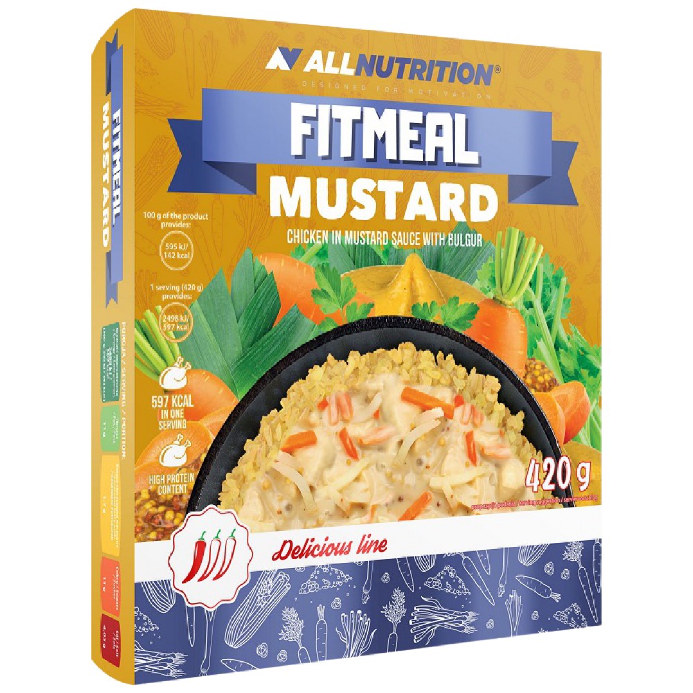 Fitmeal Moschter | Prett-to-iesst héich Protein Miel-420 Gramm