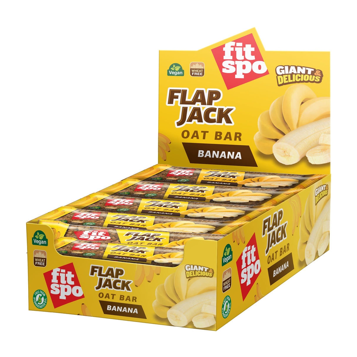 Clap Jack - Energy Oat Bar Banana - 12 x 80 gramů